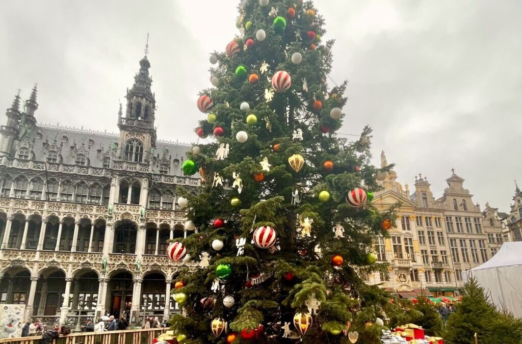 Sapin sur la Grand-Place : Noël avant l’heure